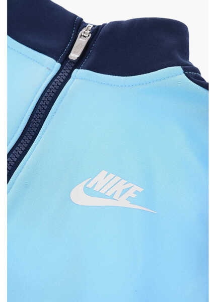 Pantaloni de trening Nike Contrasting Side Bands Joggers And Sweatshirt Set Blue Baieti (BM 16473705) 3