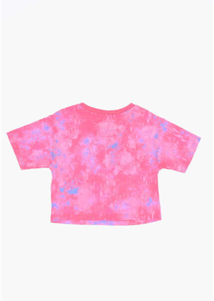 Cravate Nike Tie Dye Effect T-Shirt Boxy And Shorts Set Blue Baieti (BM 16473720) 4