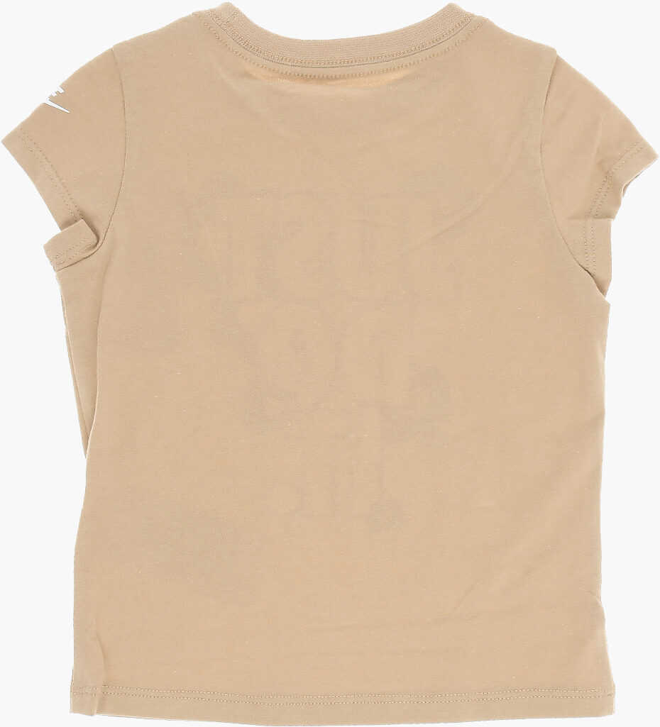 Tricouri Nike Printed T-Shirt And Skirt-Trousers Set Beige Baieti (BM 16473726) 4