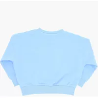 Pantaloni de trening pentru Baieti - Pantaloni de trening Nike Fleeced Cotton Blend Joggers And Crew-Neck Sweatshirt Set Light Blue Baieti (BM 16473738) - B-mall.ro