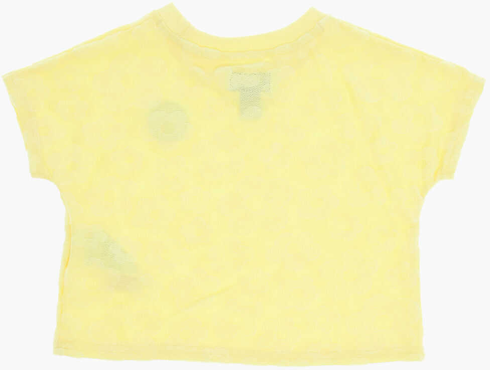 Tricouri Converse All Star Chuck Taylor Floral- Jacquard T-Shirt And Shorts Se Yellow Baieti (BM 16473765) 4