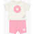 Converse All Star Chuck Taylor Two-Tone Shorts And T-Shirt Setton White
