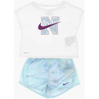 Tricouri Dri-Fit T-Shirt And Shorts Set With Printed Logo Baieti