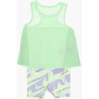 Salopete Pleated Tank Top And Shorts Set Baieti
