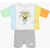Nike Printed T-Shirt And Shorts Set Multicolor