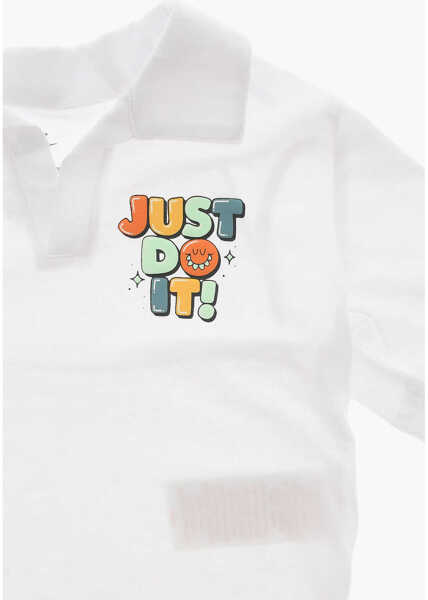 Tricouri Nike Cotton Blend Shorts And T-Shirt Set With Embossed Logo Orange Baieti (BM 16473912) 3