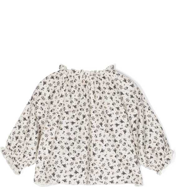 Bluze DOUUOD Floral Patterned Crew-Neck Blouse Multicolor Barbati (BM 16473948) 2