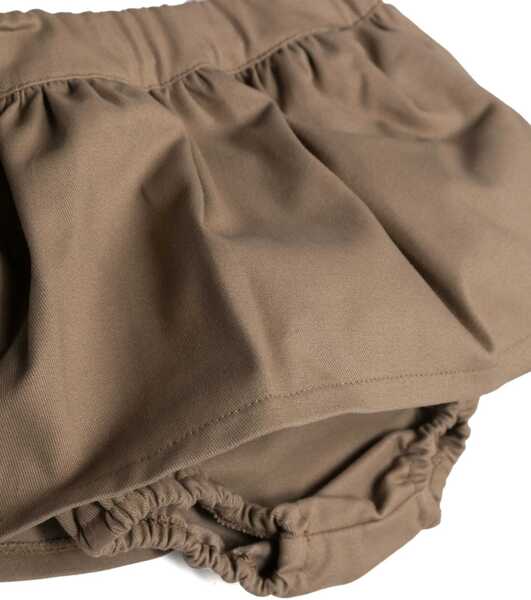 Fuste DOUUOD Stretch Cotton Skirt With Elastic Waistband Brown Femei (BM 16473954) 3