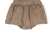 DOUUOD Stretch Cotton Skirt With Elastic Waistband Brown