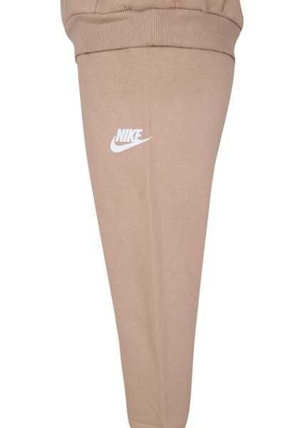 Pantaloni de trening Nike Fleeced-Cotton Futura Sweatshirt And Joggers Set Beige Baieti (BM 16473969) 3