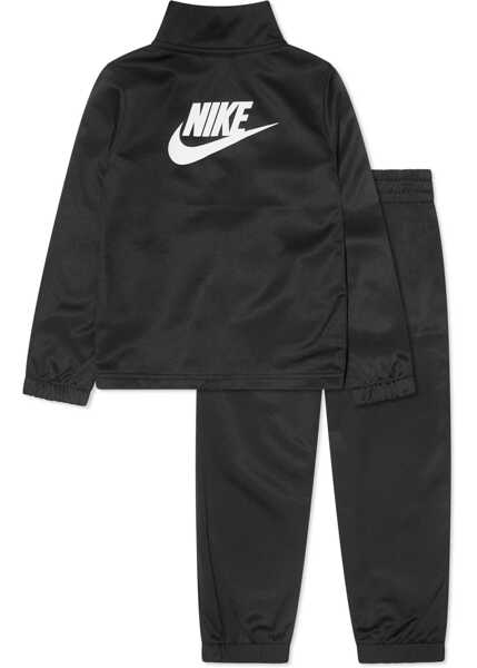 Pantaloni de trening Nike Solid Color Sweatshirt And Joggers Set With Contrasting Logo Black Baieti (BM 16473972) 2