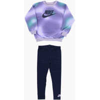 Salopete Gradient Sweatshirt Solarized And Solid Color Leggings Set Baieti