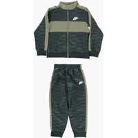 Pantaloni de trening Nike Set Textured Club Felpa E Joggers Con Logo All-Over