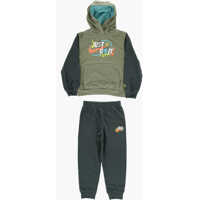 Pantaloni de trening Joggers And Two-Tone Express Yourself Sweatshirt Set Baieti