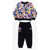 Nike Joggers And Printed Sweatshirt Set Multicolor