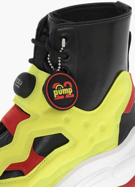 Cizme casual Maison Margiela Mm2 X Reebok Lace-Up Unisex Tabi Booties With Inflatable Det Multicolor Barbati (BM 16474053) 4