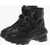 Maison Margiela Mm2 X Reebok Lace-Up Unisex Tabi Booties With Inflatable Det Black