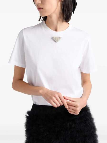Pulovere Prada Prada Choker Clothing WHITE Femei (BM 16475316) 5