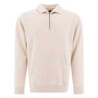 Pulovere Beams Plus Half Zipper Sweatshirt Barbati
