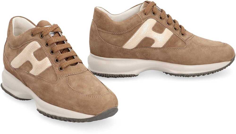 Sneakers Hogan Hogan Hogan Interactive Suede Sneakers BROWN Femei (BM 16477179) 3