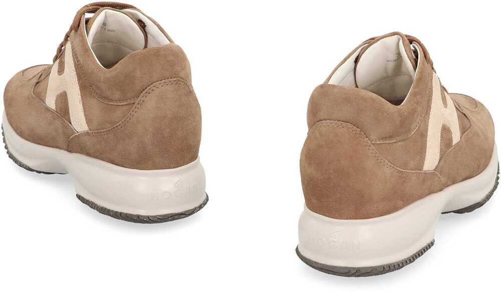 Sneakers Hogan Hogan Hogan Interactive Suede Sneakers BROWN Femei (BM 16477179) 4
