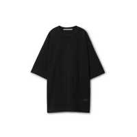 Tricouri Alexander Wang Oversized Unisex T-Shirt W/ Dome Logo Patch Clothing Femei