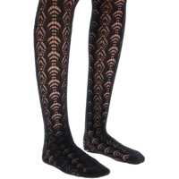 Sosete Perforated Cotton Tights Femei