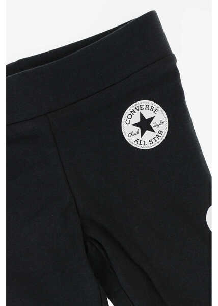 Colanti Converse Stretch Cotton Printed Leggings Black Fete (BM 16478937) 2