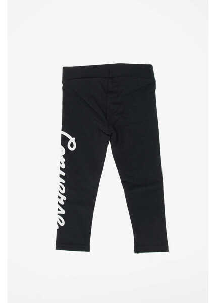 Colanti Converse Stretch Cotton Printed Leggings Black Fete (BM 16478937) 3