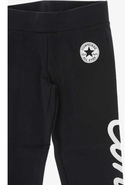 Colanti Converse Stretch Cotton Printed Leggings Black Fete (BM 16478943) 2