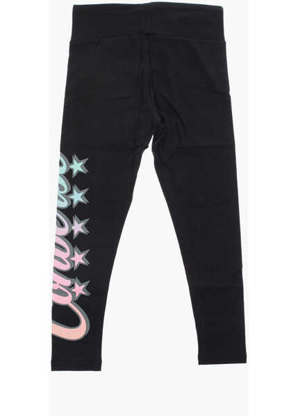 Colanti Converse Side Logo Print High Waist Leggings Black Fete (BM 16478964) 3
