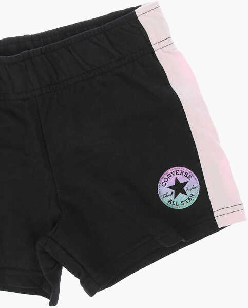 Pantaloni scurti Converse Logo Printed Bermuda Black Baieti (BM 16478976) 2