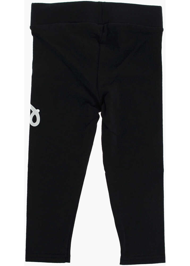 Colanti Converse Stretch Cotton Printed Leggings Black Fete (BM 16478994) 3