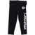 Converse Stretch Cotton Printed Leggings Black