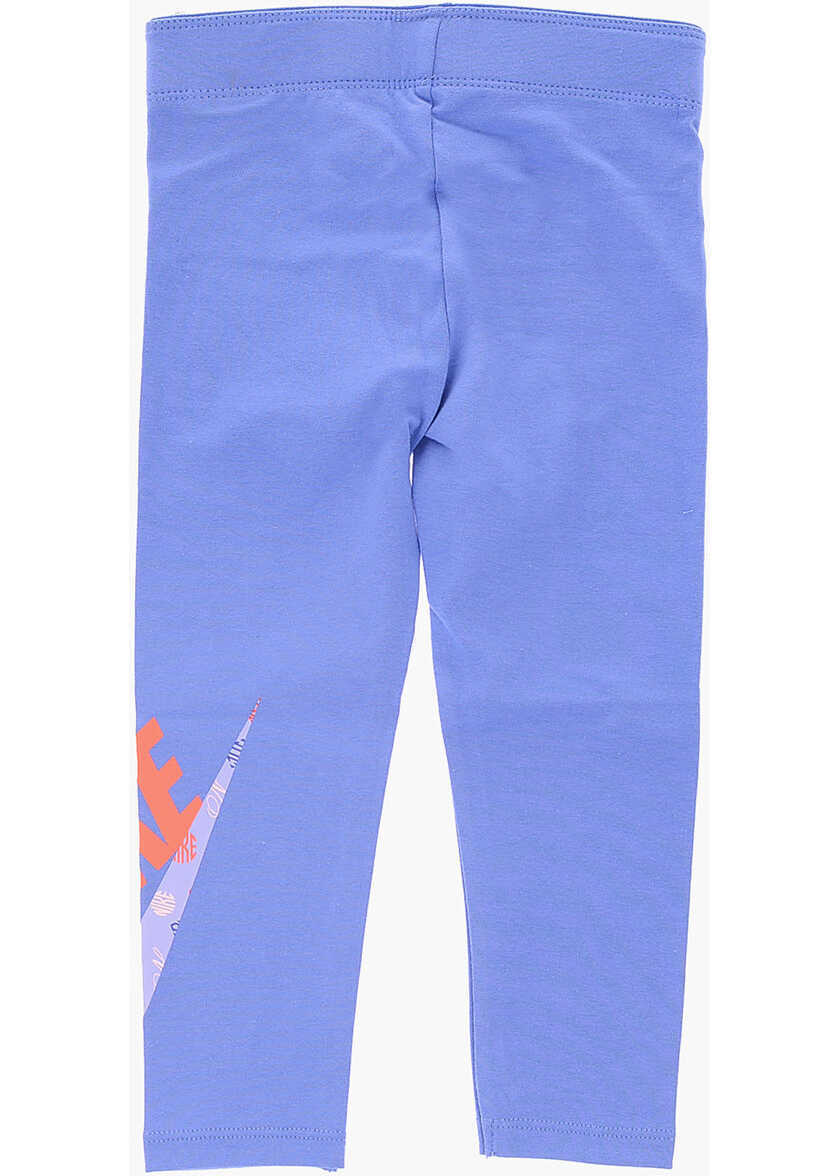 Colanti Nike Stretch Cotton Printed Leggings Violet Fete (BM 16479003) 2