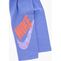 Colanti pentru Fete - Colanti Nike Stretch Cotton Printed Leggings Violet Fete (BM 16479003) - B-mall.ro