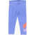 Nike Stretch Cotton Printed Leggings Violet