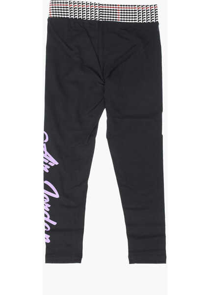 Colanti Nike Air Jordan Stretch Cotton Printed Leggings Black Fete (BM 16479045) 3