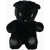 Philipp Plein Real Fur Teddy Bear 70 Soft Toy With Rhinestone Embellishmen Black