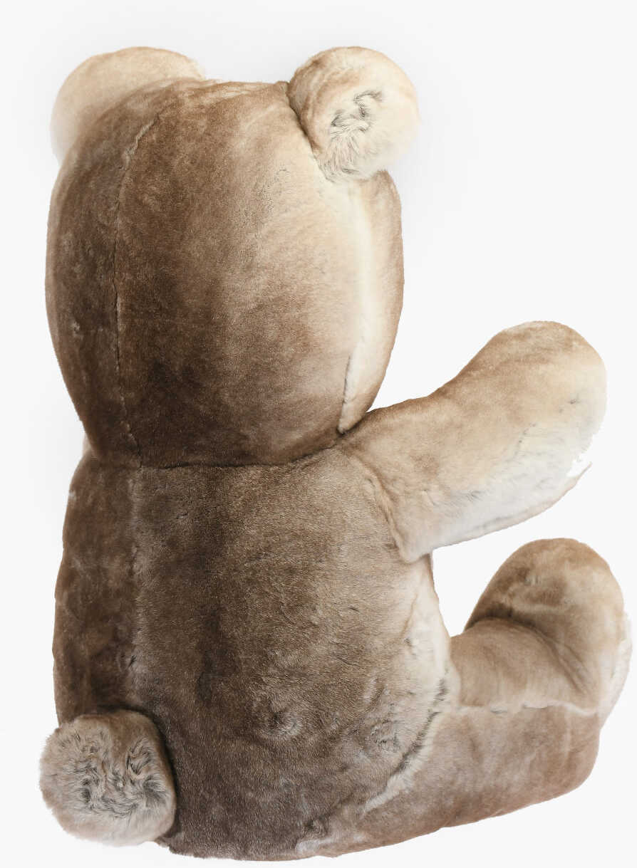 Huse mobil & tablete Philipp Plein Real Fur Teddy Bear 70 Soft Toy With Rhinestone Embellishmen Brown Barbati (BM 16479051) 3