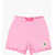 Converse All Star Chuck Taylor Ribbed Shorts With Scalloped Hem Pink