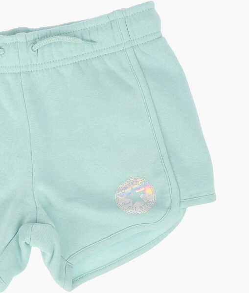 Pantaloni scurti Converse Logo Printed Sweatshorts Light Blue Baieti (BM 16479084) 2