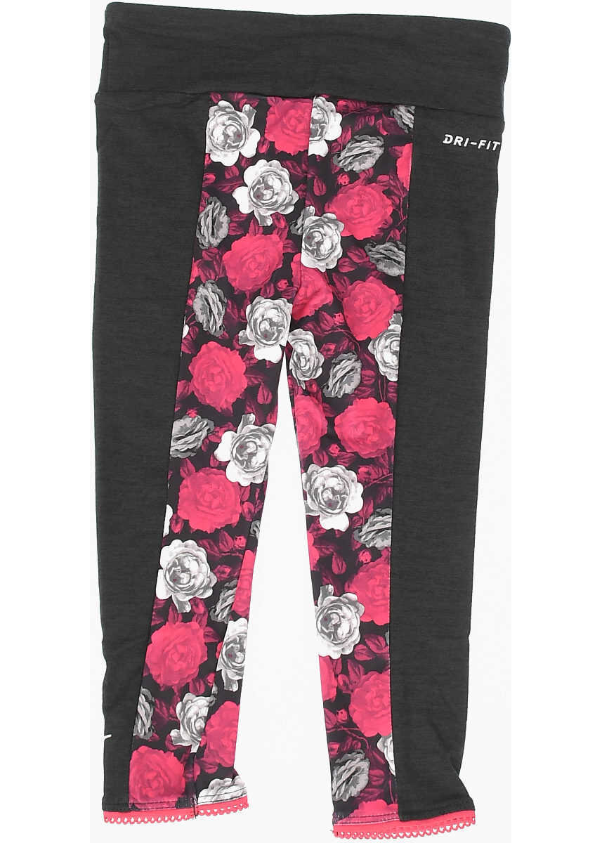 Colanti Nike Floral Leggings Black Fete (BM 16479096) 3