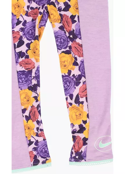 Colanti Nike Floral Printed Leggings Pink Fete (BM 16479099) 2