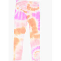 Colanti pentru Fete - Colanti Converse All Star Chuck Taylor Stretch Cotton Printed Leggings Multicolor Fete (BM 16479102) - B-mall.ro