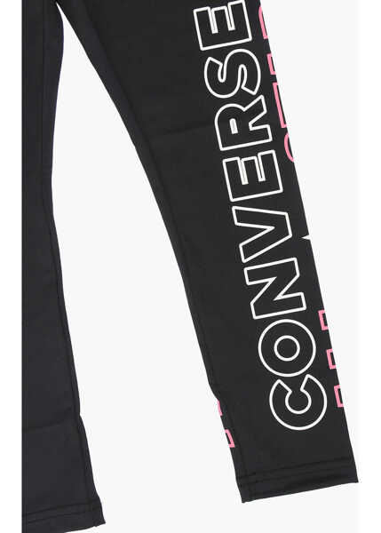 Colanti Converse Logo Printed Leggings Black Fete (BM 16479120) 2