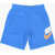 Nike Printed Sweatshorts Blue