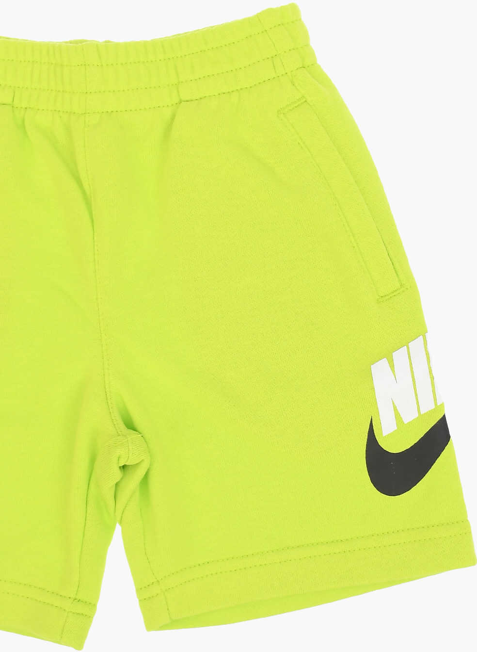 Pantaloni scurti Nike Drawstring Waist Fluo Sweatshorts Green Baieti (BM 16479144) 2