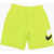 Nike Drawstring Waist Fluo Sweatshorts Green