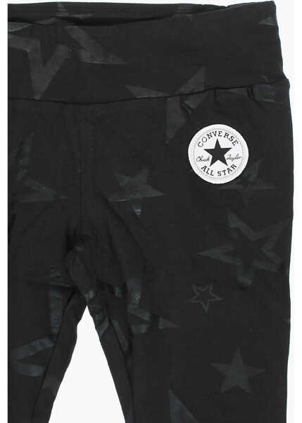 Colanti Converse All Star Chuck Taylor Stars Printed Leggings Black Fete (BM 16479150) 2